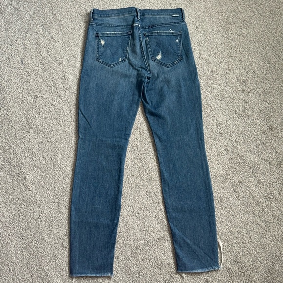 MOTHER Denim The Stunner in Graffiti Girl Size 28 - Picture 5 of 5